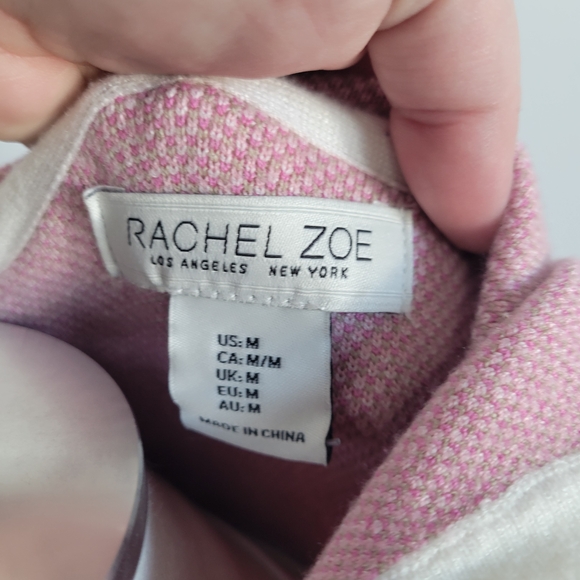 Rachel Zoe Pink Floral Hoodie - Picture 6 of 7